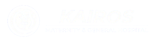 Kairos Logo Text White